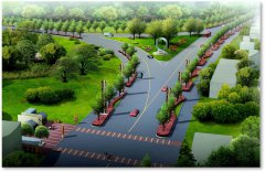 沐川县中心城区绿化景观及市政道路提升改造项